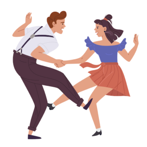 Lindy Hop dancers