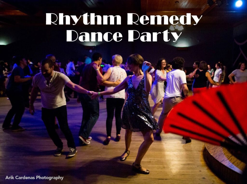 Rhythm Remedy dance party swing ballroom live music